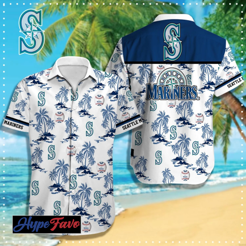 Seattle Mariners MLB Hawaiian Shirt – Official Team Merchandise