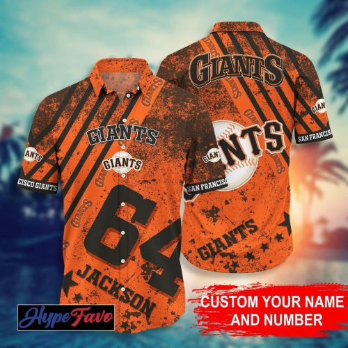 Custom San Francisco Giants MLB Hawaiian Shirt – Personalized Fan Gear