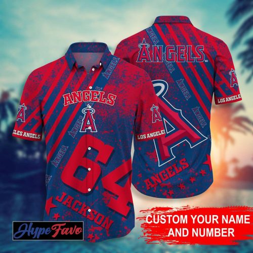 Custom Los Angeles Angels MLB Hawaiian Shirt – Personalize Your Style!
