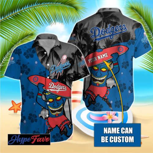 Los Angeles Dodgers MLB Custom Hawaiian Shirt – Official Team Gear