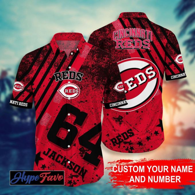 Custom Cincinnati Reds MLB Hawaiian Shirt – Personalized Fan Gear