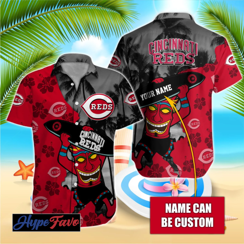 Cincinnati Reds MLB Custom Hawaiian Shirt – Officially Licensed Gear