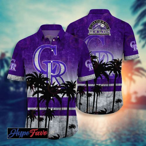 Hot Trending Colorado Rockies MLB Hawaii Shirt Style for Summer