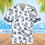 New York Yankees Logo Hawaiian Shirt – Full Print Design