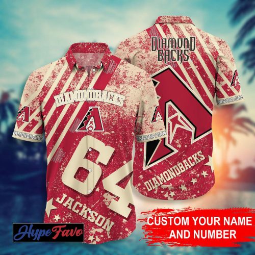 Custom Arizona Diamondbacks MLB Hawaiian Shirt – Personalized Fan Gear
