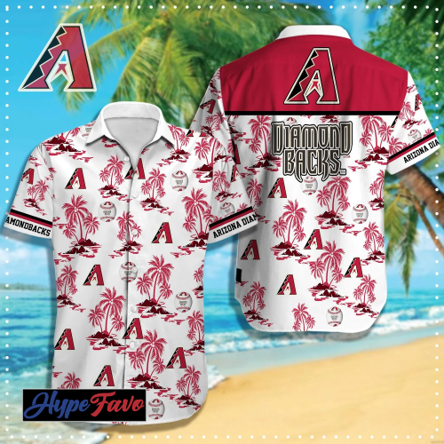 Authentic Arizona Diamondbacks MLB Hawaiian Shirt – Official Team Gear