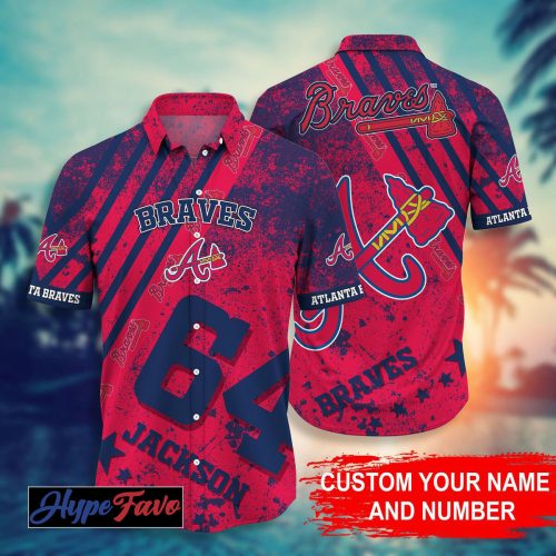 Custom Atlanta Braves MLB Hawaiian Shirt – Personalize Your Style!