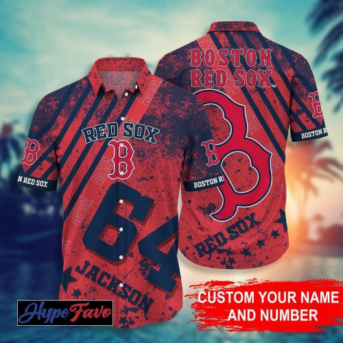 Custom Boston Red Sox MLB Hawaiian Shirt – Personalized Fan Gear