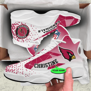 Arizona Cardinals Personalized Jordan 13 Shoes