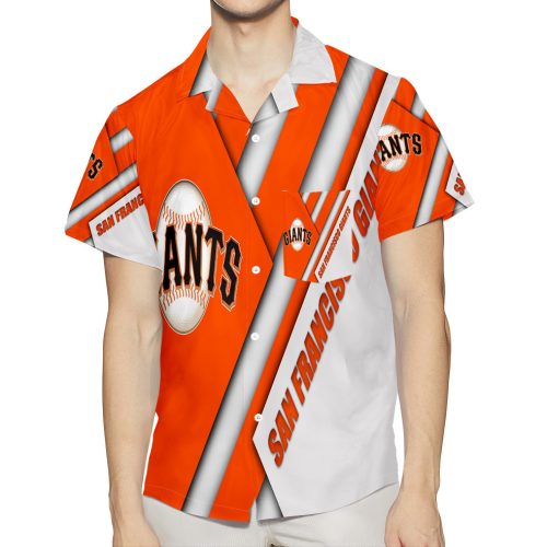 San Francisco Giants 3D All Over Print Hawaiian Shirt - Summer Beach Style