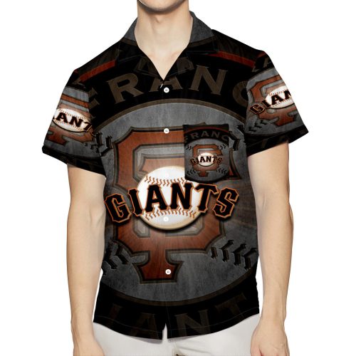 San Francisco Giants 3D All Over Print Hawaiian Shirt - Summer Beach Style with Pocket