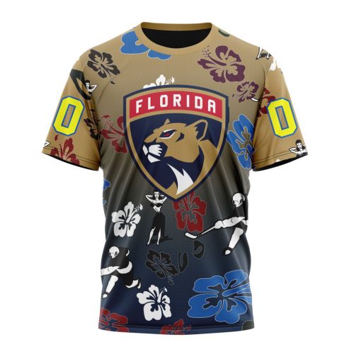 Florida Panthers Hawaiian Style Unisex T-Shirt for Fans – TS3193