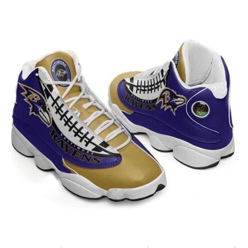 Baltimore Ravens Jordan 13 Shoes G95
