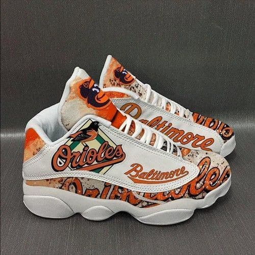 Baltimore Orioles 1 Jordan 13 Shoes G95- Unisex Shoes Gift- Unisex Shoes Gift