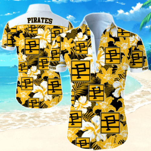 Pittsburgh Pirates Tropical Hawaii Shirt - Official MLB Merchandise