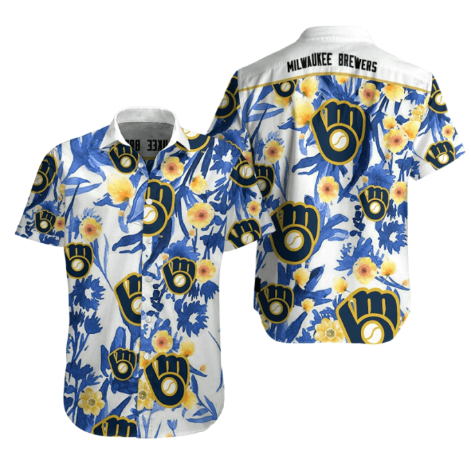 Milwaukee Brewers Hawaii Shirt 2a: Official MLB Apparel for Fans