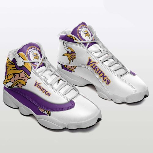 Minnesota Vikings Jordan 13 Shoes CH