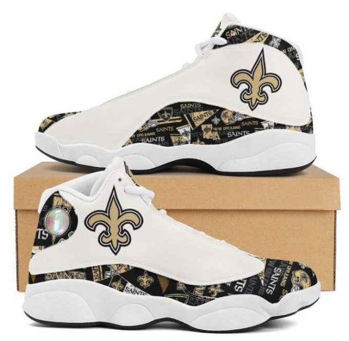 New Orleans Saints Lover Jordan 13 Shoes CH