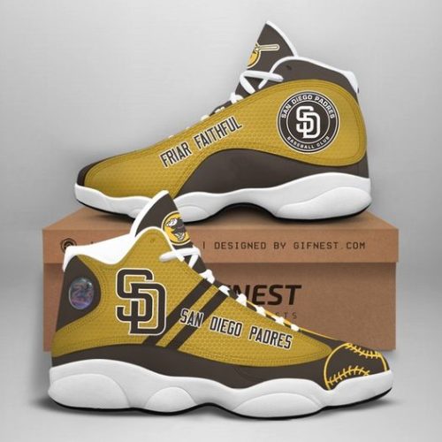 San Diego Padres 1 Jordan 13 G95- Unisex Shoes Gift- Unisex Shoes Gift