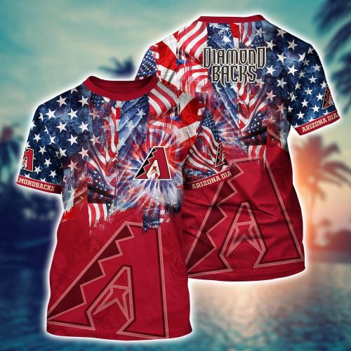 MLB Arizona Diamondbacks Hawaiian Heatwave 3D T-Shirt – Official Fan Gear