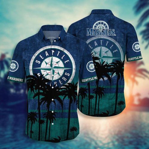 MLB Seattle Mariners Hawaiian Shirt – Swing in Style for Fans!