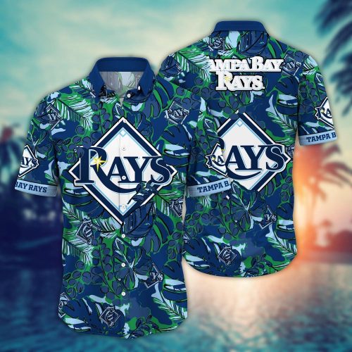 MLB Tampa Bay Rays Hawaiian Shirt: Fan Favorite Flower Palm Tree Design