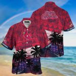 MLB St Louis Cardinals Hawaiian Shirt with Palm Tree Pattern – Perfect for Fans of Sports!