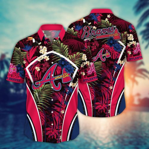 MLB Atlanta Braves Hawaiian Shirt – Flower Strike Fan Favorite!
