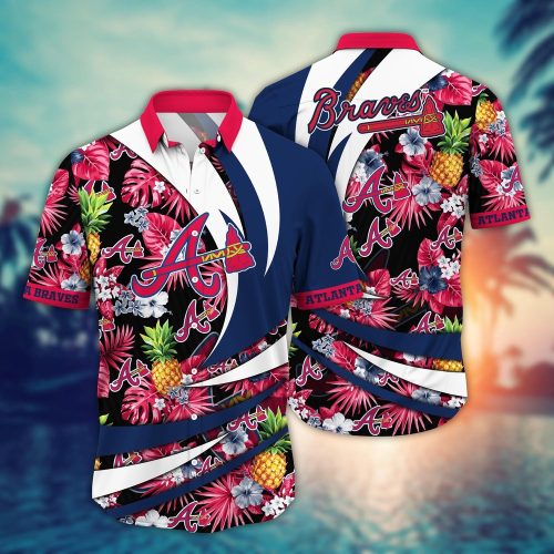 MLB Atlanta Braves Hawaiian Shirt: Bloom In Glory For Fans