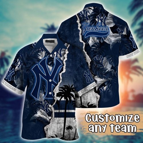 MLB New York Yankees Custom Hawaiian Shirt for Fans – Champion Chic Couture