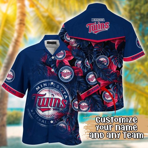 MLB Minnesota Twins Custom Hawaiian Shirt: Radiant Rhythms for Fans