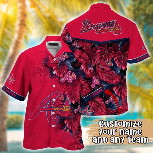 MLB Atlanta Braves Custom Hawaiian Shirt – Radiant Rhythms for Fans
