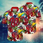 MLB Washington Nationals Hawaiian Shirt – Victory In Bloom Gift For Fans
