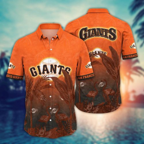 MLB San Francisco Giants Hawaiian Shirt – Sunset Chase Gift For Fans