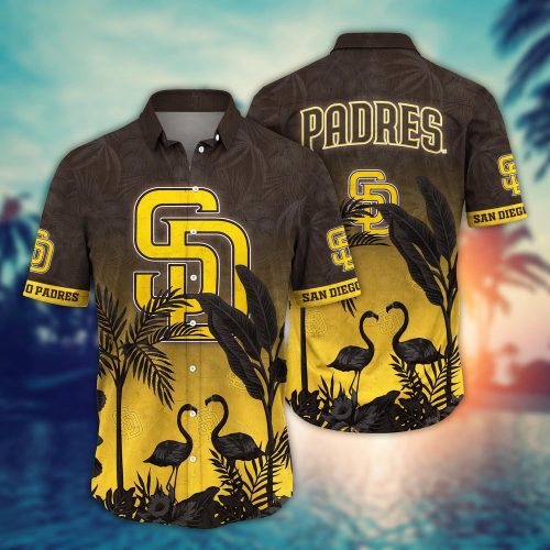 MLB San Diego Padres Hawaiian Shirt - Chase the Sunset Gift For Fans