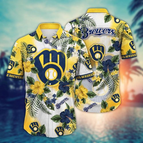 Milwaukee Brewers Hawaiian Shirt - Perfect Gift for Fans