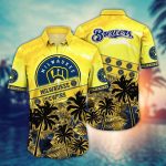 MLB Milwaukee Brewers Hawaiian Shirt: Aloha Spirit Gift for Fans