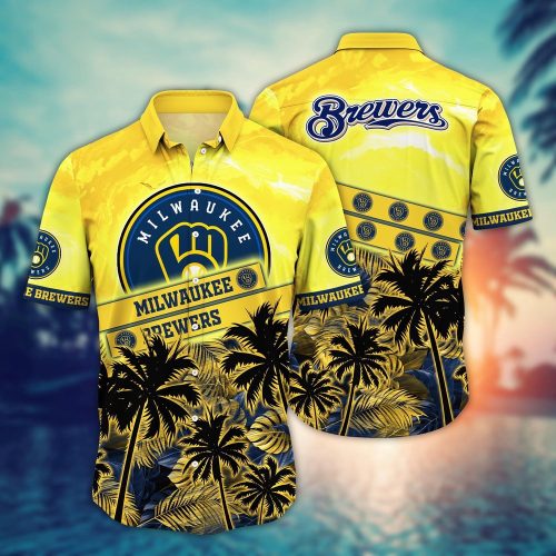 MLB Milwaukee Brewers Hawaiian Shirt: Aloha Spirit Gift for Fans