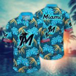 MLB Miami Marlins Hawaiian Shirt: Floral Symphony Fan Gift