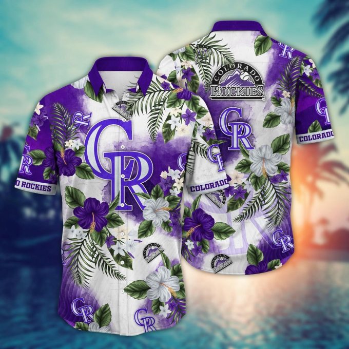 MLB Colorado Rockies Hawaiian Shirt – Perfect Gift for Fans