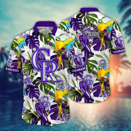 MLB Colorado Rockies Hawaiian Shirt – Victory In Bloom Gift For Fans