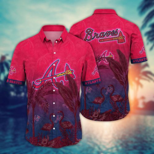 MLB Atlanta Braves Hawaiian Shirt: Chase the Sunset Gift for Fans