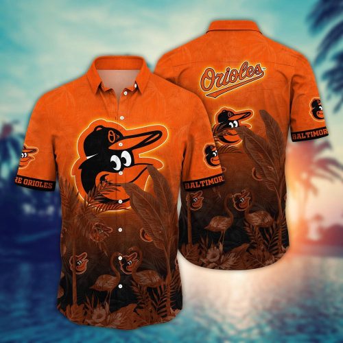 MLB Baltimore Orioles Hawaiian Shirt – Sunset Chase Gift for Fans