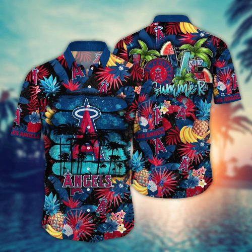 MLB Los Angeles Angels Hawaiian Shirt - Perfect Style for Sports Fans
