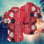 MLB Boston Red Sox Hawaiian Shirt – Floral Finesse for Sports Fans