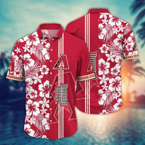 MLB Arizona Diamondbacks Hawaiian Shirt: Swing Into Summer with this Sporty Fan Favorite!