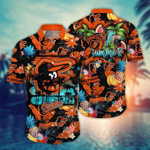 Baltimore Orioles MLB Hawaiian Shirt: Pitch Perfect Style for Sports Fans