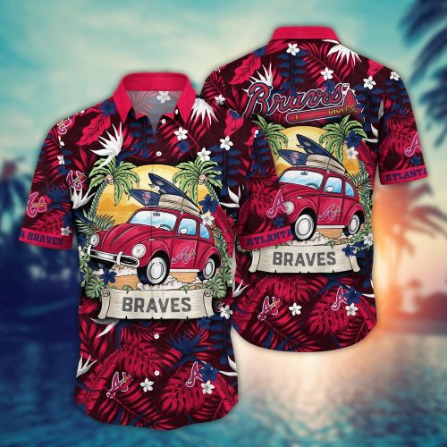 MLB Atlanta Braves Hawaiian Shirt - Perfect Summer Gear for Sports Fans