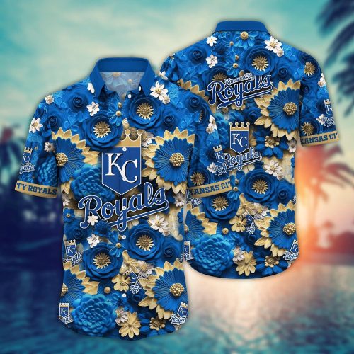 MLB Kansas City Royals Hawaiian Shirt - Stylish Fan Favorite!