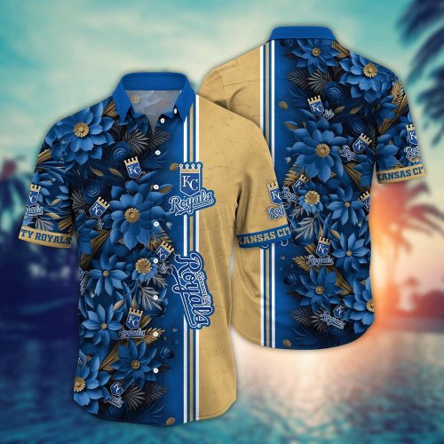 MLB Kansas City Royals Hawaiian Shirt: Steal The Bases Steal The Show! Perfect for Fans